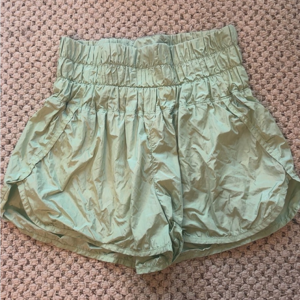 Free People light green shorts